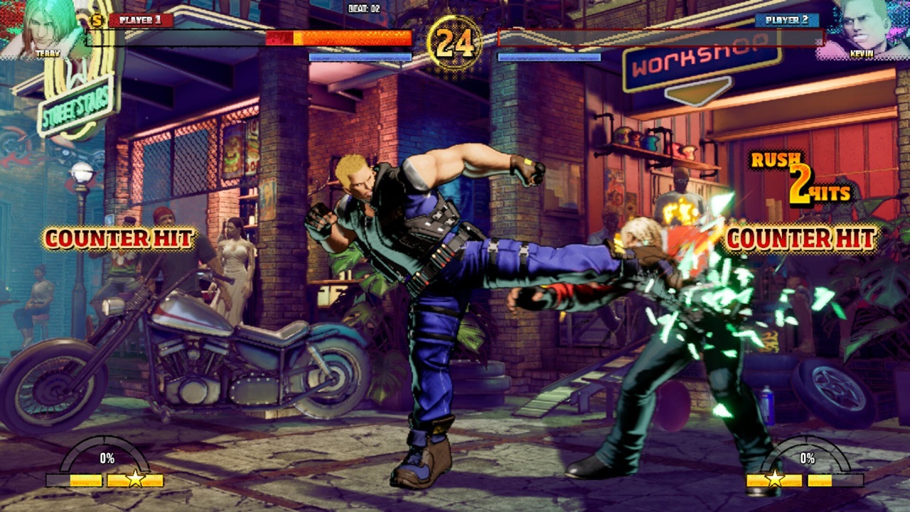 Fatal Fury: City of the Wolves Battle