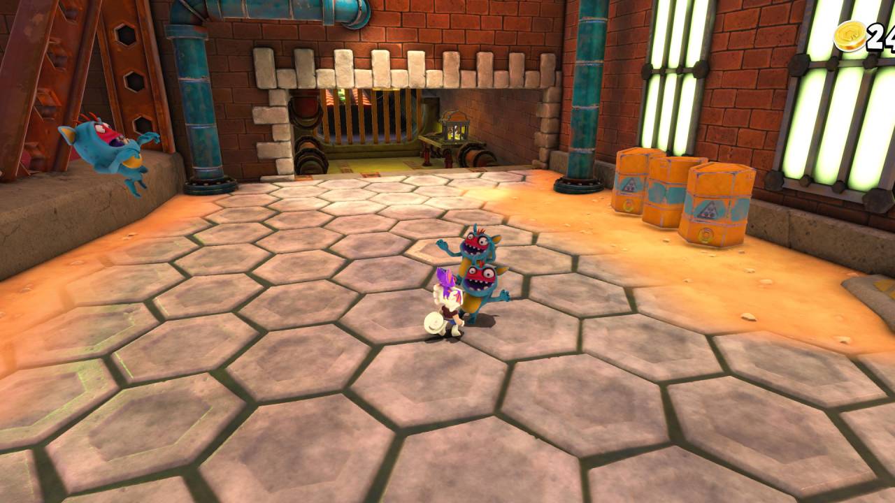 yooka-replaylee hivory towers in the story