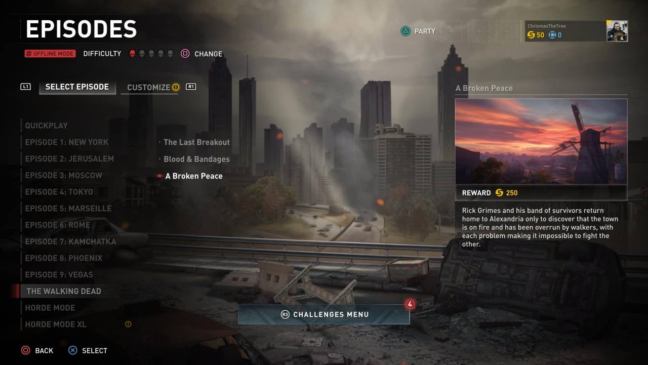 world war z walking dead story screen