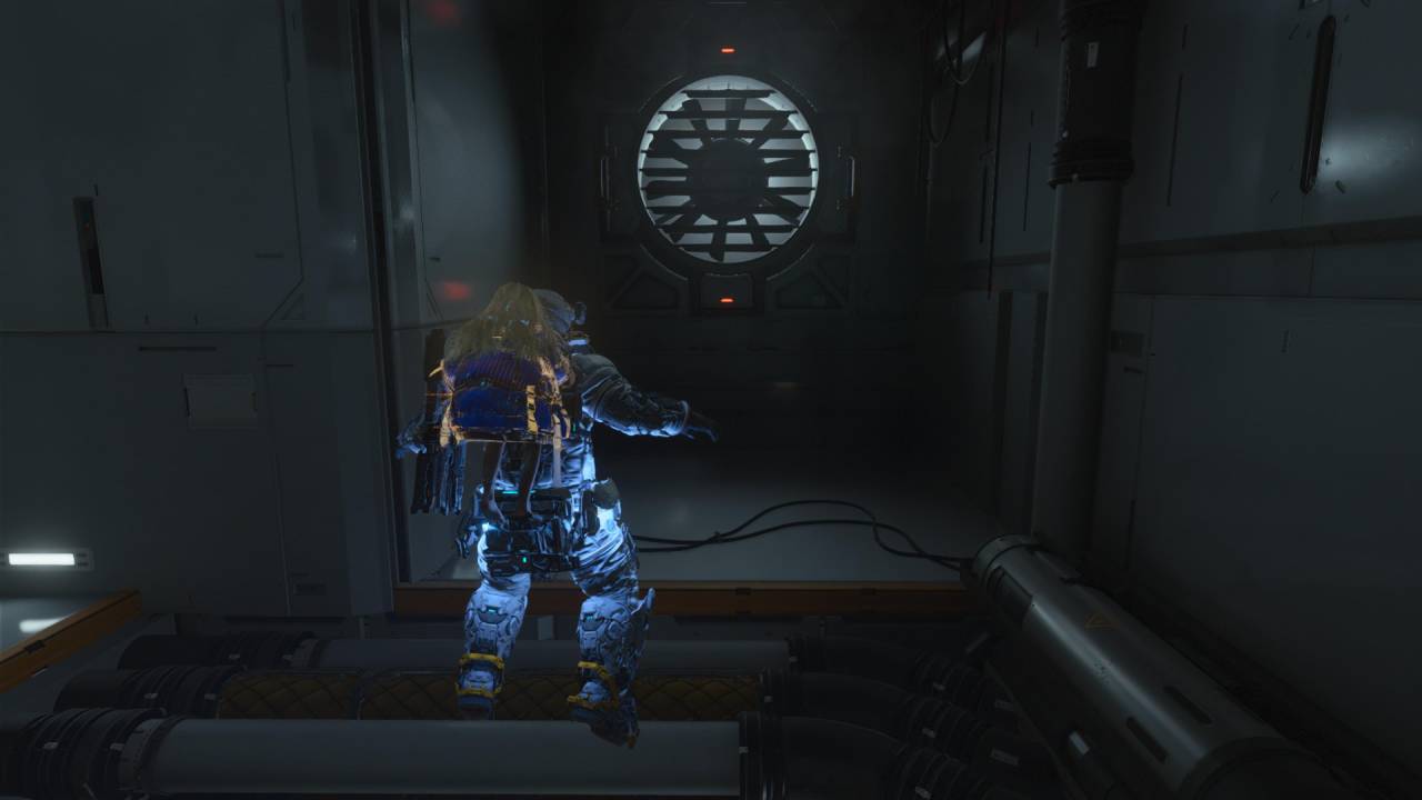 pragmata thrusters in flight